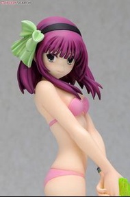 【3月6日最後交收】【 要買趁早】全新 正版 Wave Beach Queens Angel Beats Yuri 仲村百合 PVC figure