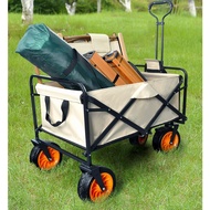 Outdoor trolley Wagon Beach camping trolley foldable trolleys cart Shopping Camping Cart tool Carts 