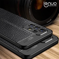Lenuo เคส TPU นิ่มสำหรับ Samsung Galaxy A54 A53 A34 A33 A23 A13 5กรัมรวมทุกอย่างปกป้องโทรศัพท์หลังซิลิโคน Dermatoglyph