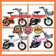 [Ready Stock] 2-9 Years Bicycle Kids12/14/16/18 inch/Basikal Kanak2