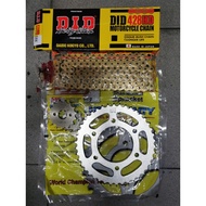 Sprocket DID 428HD Y15ZR/FZ150 Heavy Duty Made in Japan