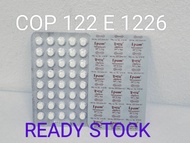 READY STOCK EPAM 5MG COP 122 E 1226 VATAMIN  1 PAPAN 40 TABLETE 5 PAPAN 200 TABLETS 10 PAPAN 400 TAB