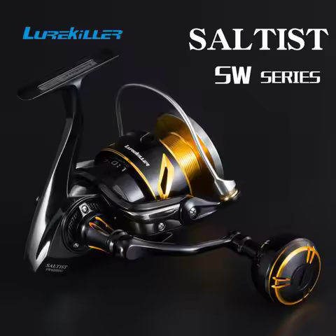 Japan Lurekiller Full Metal Spinning Jigging Saltist Reel SW4000XG- SW10000HG 35kgs Drag Ocean Boati