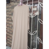 JARSEY LONG SLEEVE DRESS WITH PRELOVED CUFF