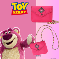 迪士尼反斗奇兵 - LOTSO勞蘇 - 多用途斜揹袋 【桃紅色】(迪士尼許可產品)