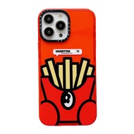 CASE.TIFY Hamburg French fries Air cushion protection Phone Case for iphone 15 15pro 15promax 15plus 14 14pro 14promax 13 13pro 13promax 12 12promax cute for iphone 11 11promax x xr xsmax 7+ Cartoon phone case cute INS style girl phone case man cartoon