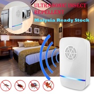 Overpower shop Electric Ultrasonic Pest Repeller Control Mosquito Repellent Traps Mice Ants Mosquitoes housefly Moth Spiders Pest Reject Controller Insect Pest Catcher Electromagnetic Killer in home indoor