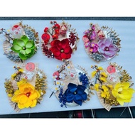 MOC LAN DECORATIVE CLAY WITH SUPER VIP WOODEN FAN WITH BASE 26CM CHAULAM56 1 23