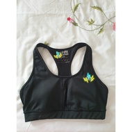 Si workout bra size S 75 B black cold elastic