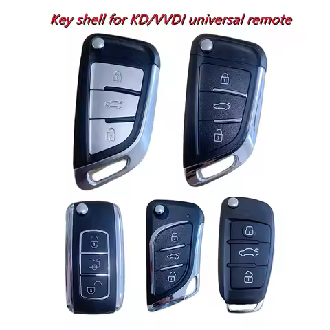 1pcs VVDI/KD Universal Remote Key Case Shell without Blade for XKLKS0EN XKA600EN B29 NB29 B07 No Log