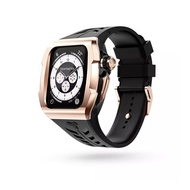 【Y24】 Apple Watch Ultra 49mm 不鏽鋼防水保護殼 【黑/玫瑰金】-送原廠錶帶