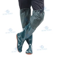 (COD) SEPATU BOOT SAWAH PETANI KARET PANJANG/sepatu celana sawah/Sepatu Boots Sawah Petani 60cm/Sepa