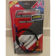 Disk brake hose (56cm) Black Y15ZR LC135 Y125Z RS150 (MORIN)