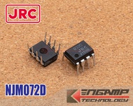 (1ตัว) [IC] NJM072D JRC Dual J-FET input OP-AMP