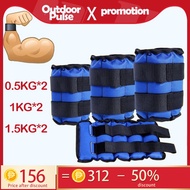 Ankle Weights leg weights Sand Bag1kg-3kg Adjustable Strength Training Wrist Sand Bag Sport Equip