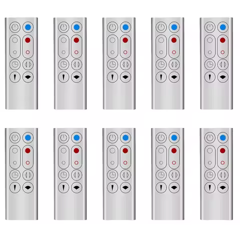 10X Replacement Remote Control Suitable For Dyson AM09 HP00 HP01 Air Purifier Leafless Fan Remote Co