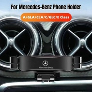 Benz adjustable car phone holder for A, GLA, CLA, C, GLC, E Class Mercedes phone holder Gravity navi