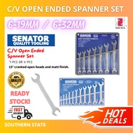 6-19MM CH/VANADIUM OPEN ENDED SPANNER SET (7PCS) / 32MM (11PCS)
