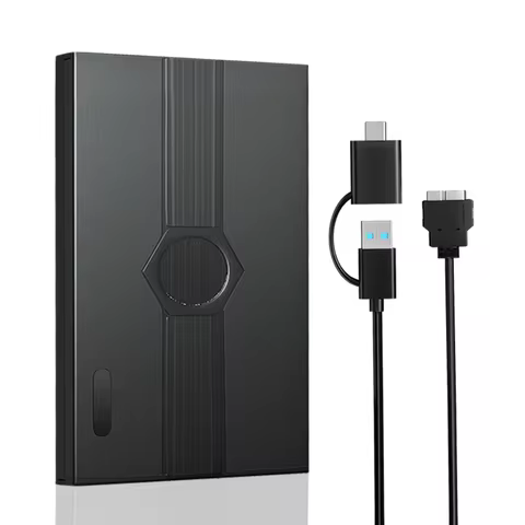 1TB 500G Ultra Slim Portable External Hard Drive 2.5" HDD-USB 3.0 for PC, Mac, Laptop, PS4, Xbox one