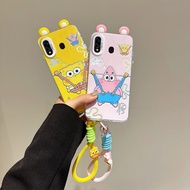 Casing Samsung A20 , A30 Casing Silver-plated Casing Cartoon Hard Phone Casing BB-CYED