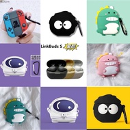 Soft Silicone Cover for Sony LinkBuds S Case Cute Cartoon Earphone Case Accessories Headphone Charging Box Protective Cover