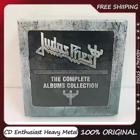 CD Enthusiast Heavy Metal Judas Priest Music CD The Complete Albums Collection 19pcs Music Record Wa