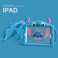 Stitch Handle Mini 1 2 3 4 5 6 7 8 11 Th Gen IPad Case for Kid 9.7 2017 2018 2019 10.2 Pro 9.7 10.5 11 inch IPad Cover Case Kids for 5th 6th 7th 8th 11th Gen Generation IPad Protective Case Mini3 Mini2 iPad4 iPad2 Air3 Air2 Air 1 2 3 iPad Case Soft Case