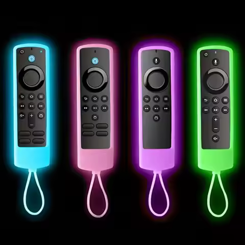 Silicone Remote Pretective Cover For Fire Stick 4K MAX/ 3rd Gen Fire TV Remote Case Glow in The Dark