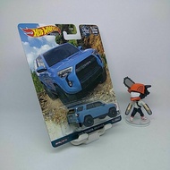 TOYOTA Hot Wheels Premium 2018 4RUNNER Diecast Die Cast BlueTOYOTA biru