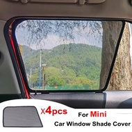 4x Car Window Shade Cover Windshield Sun Visor Protector Sunshade For Mini Cooper R60 F54 Clubman F5