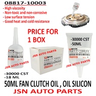 18ml OR 50ml - Fan Clutch Oil (08817-10003) Oil Silicon  PRICE FOR 1BOX  25TIN , 18TIN SUITABLE FOR 