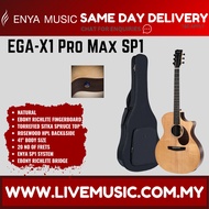 ENYA EGA-X1 PRO MAX SP1 41" Acoustic Guitar - Natural ( EGAX1PROMAXSP1 EGAX1 )