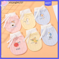 XINYANG941727 Useful Kids Care Product Breathable Baby Anti Scratching Gloves Full Glove Protection Face Scratch Newborn Mittens