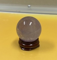 迷你天然紫水晶球 (直徑：4cm)
