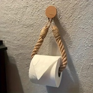 Menyimpan Tuala dan Tisu Tandas, Pemasangan Dinding, Tiada Penggerudian, Tali Nautika, [COD] FVG3