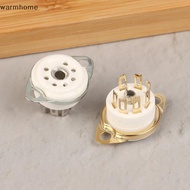 WHE 2 PCS 7pin B7G Ceramic Vacuum Tube Soet Valve Base For 6Z4/EAA91/EC92, Etc. Vintage Audio Amplif
