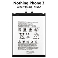 Nothing Battery NT05A For Nothing Phone 3 ( A024 / A054 ) Battery Bateri @ 5150mAh