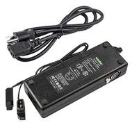Dual D-Tap Super Fast Charger with 4-pin XLR DC Output Adapter for Sony V Mount, V Lock Broadcast Ba