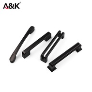 Zinc Alloy Drawer Handle Cabinet Door Handle Simple Black Dining Side Cabinet Bedside Wardrobe Nordi