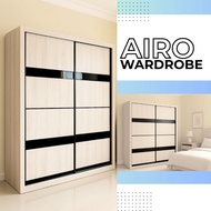 Airo Wardrobe | Almari Sliding Premium 8ft/9ft H (188)