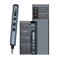68-in-1 Electric Screwdriver Set Rechargeable 5 Torque Settings Precision Power Tool Magnetic Screw 