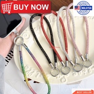 MH Luxury Crystal Water Drill Phone Strap - Keychains Mobile Phone Chain - Key Ring Hunging Rope - B