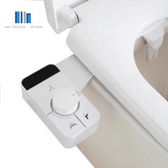 Bidet Toilet Seat Bidet Sprayer Cover Dual Nozzle Cleaning Wc Non Electric Attachable Bidet Toilet Seat Attachment 1/2