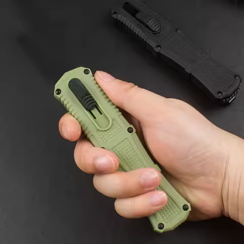 BM 3370GY OTF Knife CPM-D2 Blade EDC Pocket knives Grivory Handle Tactical Camping outdoor tools Kni