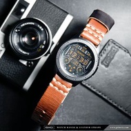 🇭🇰 包郵 ⌚️ AA 真皮手錶帶 度身訂做 LEATHER BANDS STRAPS- SAMSUNG GALAXY WATCH 4 Classic 42mm 44mm 46mm by PRIMRI