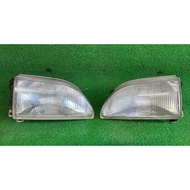 Headlamp (RH&LH), toyota starlet Si 1.3 EP71. Original japan