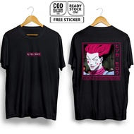 Stylish ↂ▣Hisoka Morow Hunter X Hunter Hxh T-shirt Japanese Anime Manga Killua ZoldyckshortMen Cloth