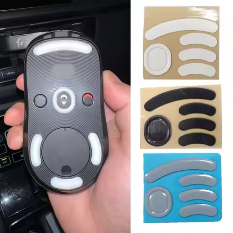 1Set Replacement Mouse Skates Mouse Feet Stickers Pad Glides Curved Edges for GPro Wireless Mouse