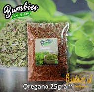Daun Oregano 25gram Bumbies Product | Dried Oregano | Oregano Leaves | Topping Pizza Mie Spagheti
