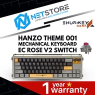 SHURIKEY HANZO THEME 001 MECHANICAL KEYBOARD - EC ROSE V2 SWITCH - S01A001B002C1D01E001